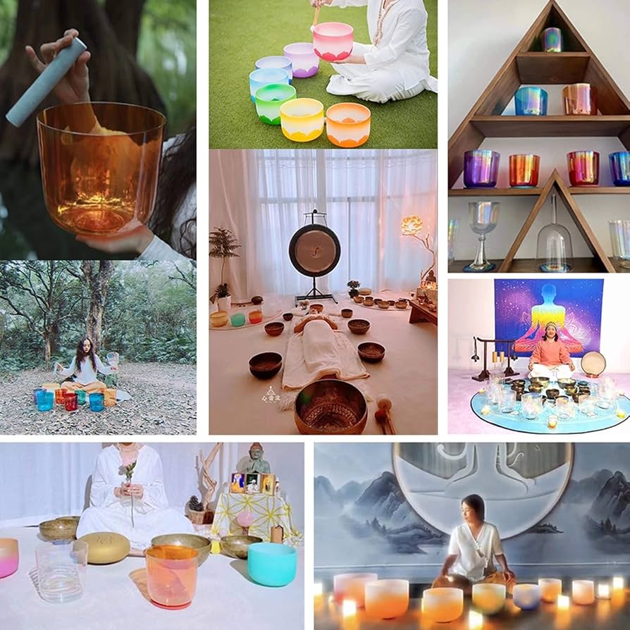 Amazon.co.jp: クォーツクリスタルシンギングボウルC/D/E/F/G/A